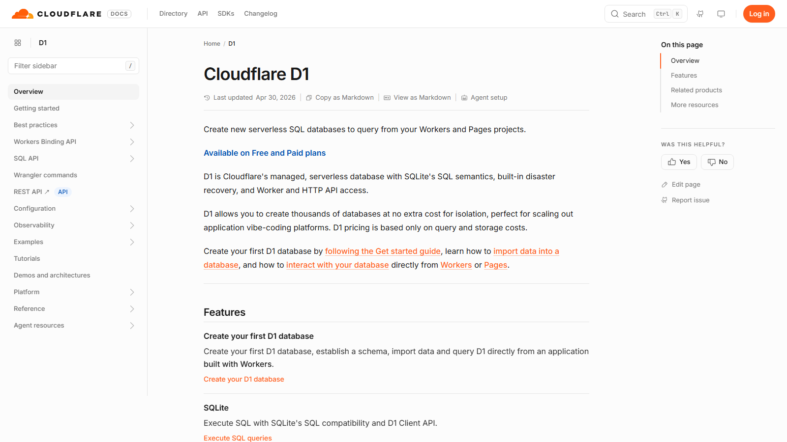 给 Worker 项目接 SQLite 数据库时，我会先用 Cloudflare D1 跑本地闭环