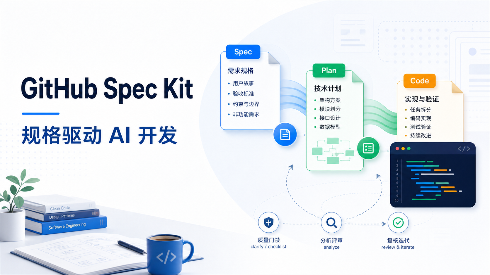 GitHub Spec Kit：让 AI 编程先有规格再动手
