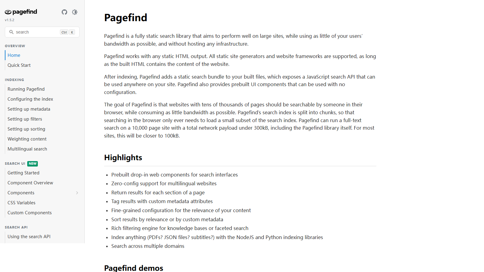 给静态站补全文搜索时，我会先用 Pagefind 保持零后端